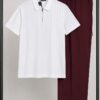 Men’s Casual Polo & Jogger Set or Men’s Two-Piece Tracksuit Set.